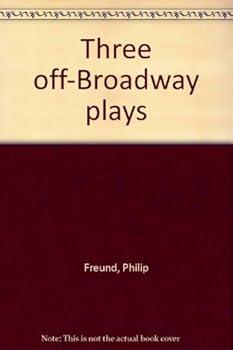 Hardcover Three off-broadway plays Book