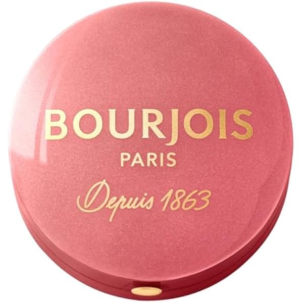 Bourjois Little Round Pot Blush — стойкая румяна, универсальные и многофункциональные, с ароматом розы, № 15 — Rose Éclat