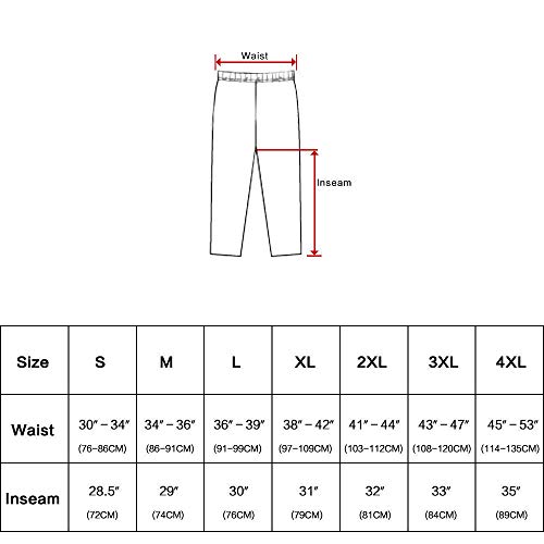 Springcmy Men's Classic Satin Sleep Pant Long Pajama Bottoms Solid Drawstring Loungwear Pants Black #TOP6