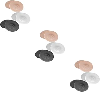 Almohadillas Invisibles Sujetadores de Inserciones Transpirables Colores Negro