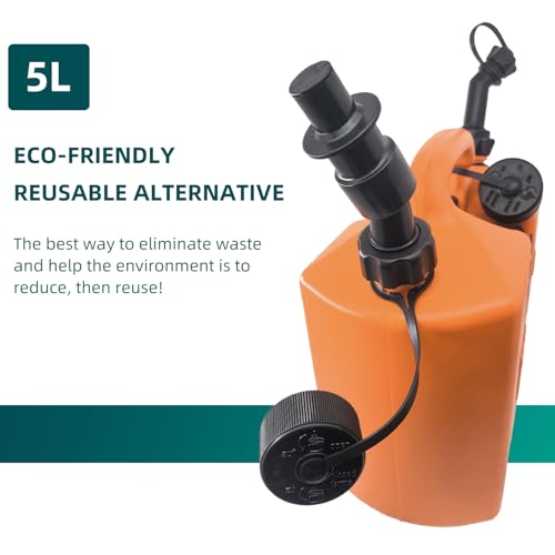 image for shiosheng Fuel Container with Spill Proof Smart Control Spout with Bon