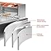 22L (23.25QT) Large Electric Deep Fryer with 3 Baskets - 3400W Thickened Stainless Steel Countertop Oil Fryer Temperature Control Easy Clean Catering Fryer