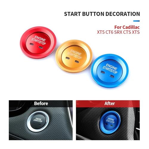Bouton démarrage d'arrêt usé solution couvercle rouge Holden Equinox