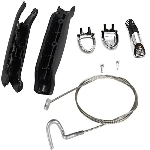 VHEUHZ Kit de mango de freno de mano Kits de reparación de freno de mano compatible con Ford Galaxy S Max 1774992 6G91-2783-AB 6G912783AB (regalo cable)