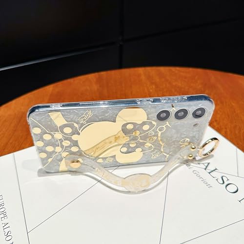 Coque Galaxy S21 FE mignon dessin animé idéal pour visionnage mains libres - 3