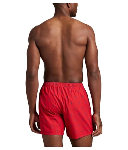 Polo Ralph Lauren Mens AOPP Woven Boxer RL2000 Red/Cruise Navy AOPP X-Large2