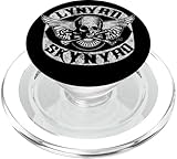 Lynyrd Skynyrd - Parche para Motociclista, diseño de Calavera PopSockets PopGrip para MagSafe