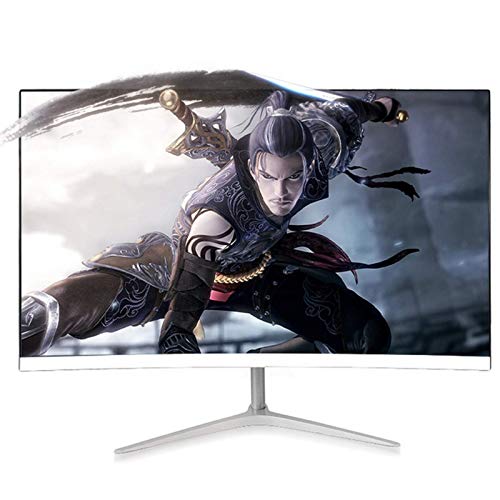 GAOLIGUO 27 Pulgadas Monitor, Monitor Gaming Full-HD 1920×1080 Flicker-Free, Low Blue Light, Eye-Care, 60Hz, Conector VGA, HDMI, 2ms,White
