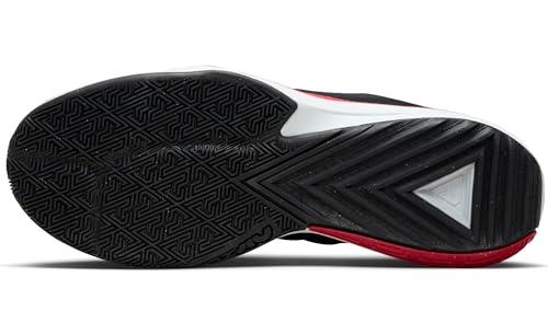 Nike Giannis Freak 5 Men's Basketball Shoes (DX4985-004, Black/University RED-Pure Platinum) Size 123