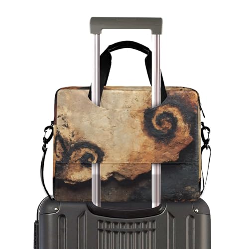 Bolso de hombro para laptop con diseño de árbol y múltiples bolsillos miniatura 4