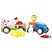 small foot Holztraktor Bauer mit Tieren, Ziehspielzeug für Kinder ab 18 Monaten, mit Zubehör und Tierfiguren, Art. 10242