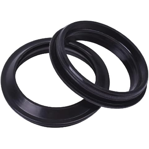 BILIVAN 43X53X9.5 Fork Oil Seal & 43x53 Dust Cover Lip for KTM 85 105 250 300 350 400 Duke 125 200 390 640 (Color : 2pcs dust cover) Cover