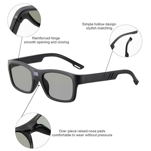 COTIA 0.1 Seconds Smart Photochromic Polarized Men's Sunglasses for Driving and Riding Day and Night Fishing Sun Glasses2