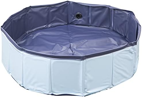 VFM / Crufts - Foldable Pet Bath Tub, Paddling Pool for Dogs, Dog Toy, Portable Bath (80cm x 20cm)