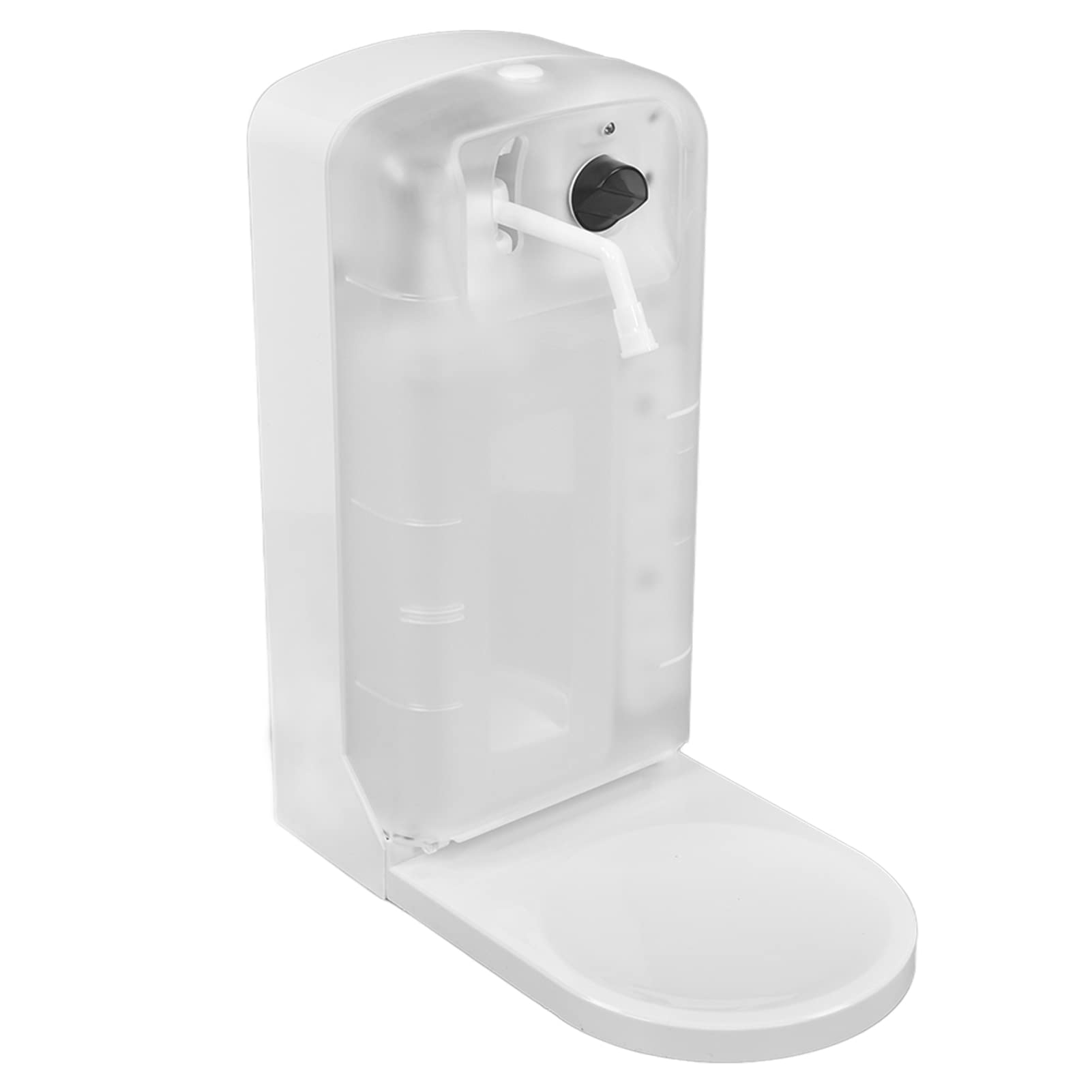 Cocoarm Automatischer Handseifenspender, Berührungsloser ABS-Infrarot-Flüssigseifenspender 1000 Ml, Wandmontage oder Desktop, Abtropfschale, Batteriebetrieben für Badezimmer, Küche, Büro