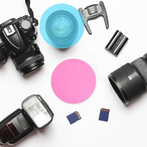 Filtros de gel de luz redondos para corregir iluminación en retratos de estudio y vídeo 5