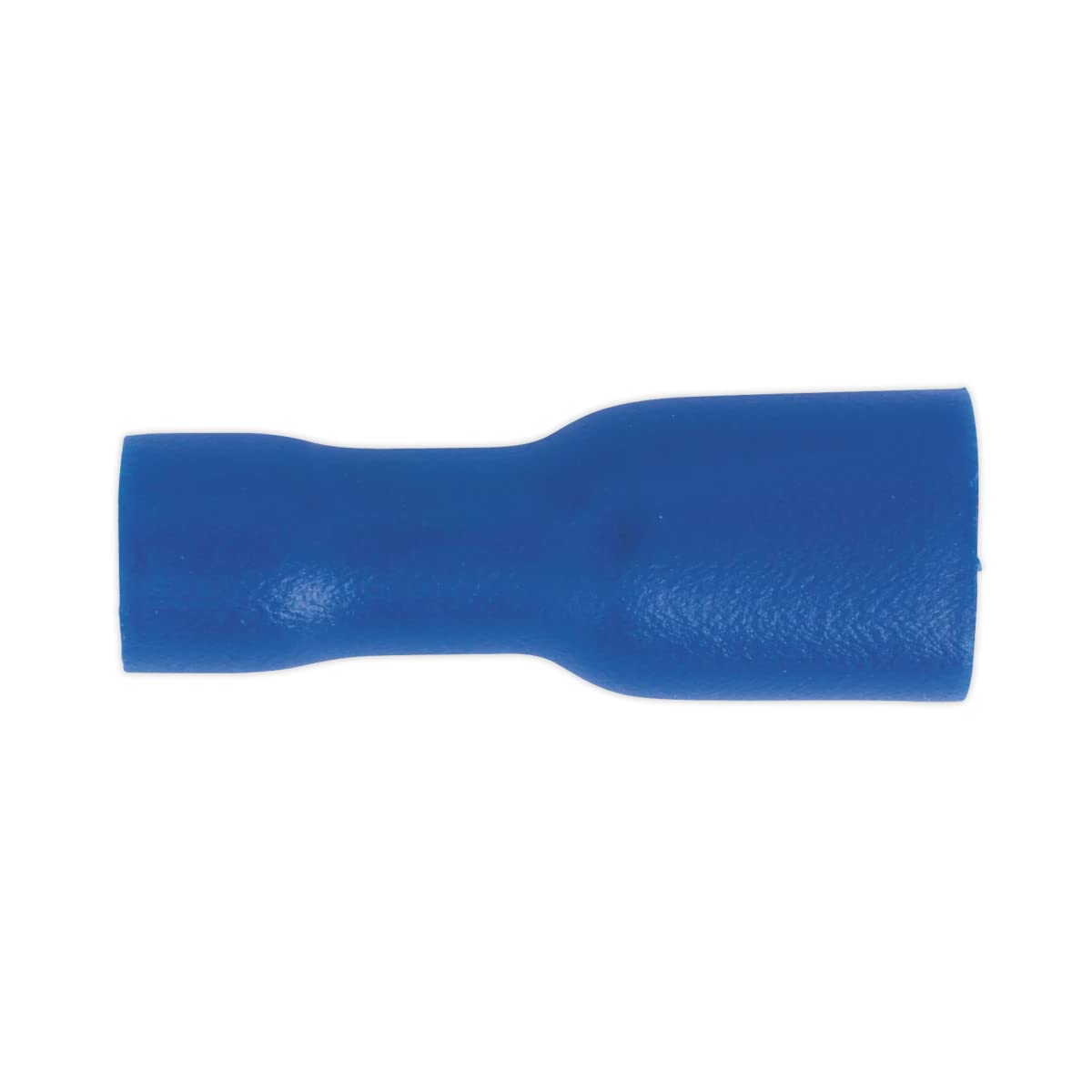 B&Q -  Fully Insulated Terminal 4.8mm Female Blue For Cables 16-14 Awg X100 Bt15