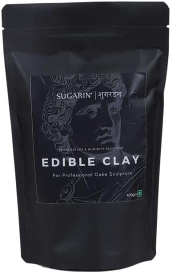 Edible Clay for Making Busts and Sculptures 400gm (White)