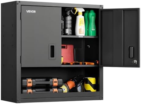 VEVOR Armario de Pared para Taller, 762 x 305 x 762 mm, Armario d...