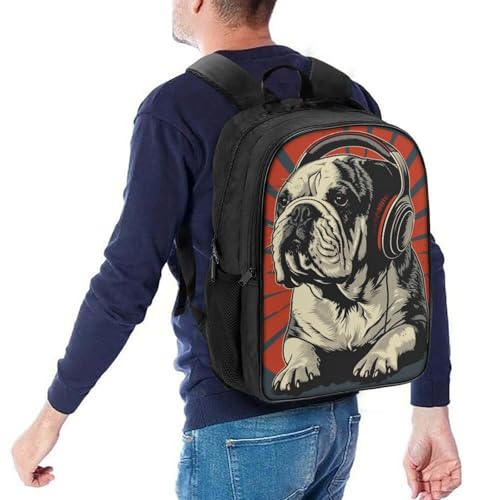 Mochila de Bulldog Francés para niños y niñas ideal para el colegio y excursiones 5
