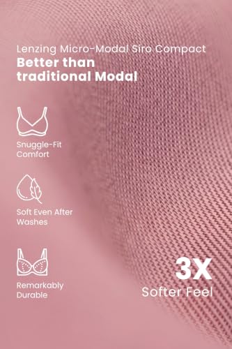 Image of ZELENA Maternity Padded Bra | Removable Cups, Broad Waistband | Soft Stretchable Modal Fabric | Easy Pull Nursing Bra for Pregnancy and Breastfeeding