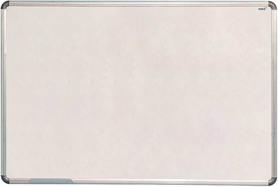 QUADRO BRANCO UV ALUMINIO FREE 100 X 070 CM, Stalo