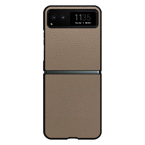 LOOF LUXURY-SHELL �{�v ���U�[ �X�}�z�P�[�X for motorola razr 40 / 40s �p for ���g���[�� �p �Ή� razr ���[�U�[ 40 40s �p �P�[�X �J�o�[ �V���v�� �ϏՌ� ���^ �y�� leather [�O
