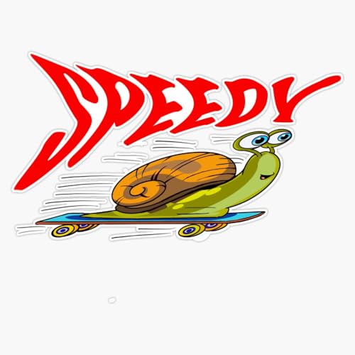 Speedy Sticker Decal Laptop Car Window Vinyl 5"