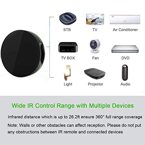 Smart Ir Remote Control Hub Wifi Infrared Universal Remote Control Ir Blaster Smart Home Automation Compatible With Alexa Google Home #TOP2