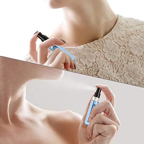 NORZIN Refillable Perfume Atomizer Bottle 5ml Multicolor 2-Pack - Image 8