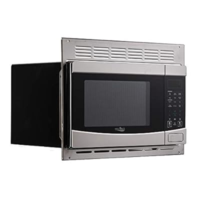 ToughGrade 1.0 Cu. ft Stainless Steel Microwave w/Trim Kit | High Pointe Direct Replacement | EM925AQR