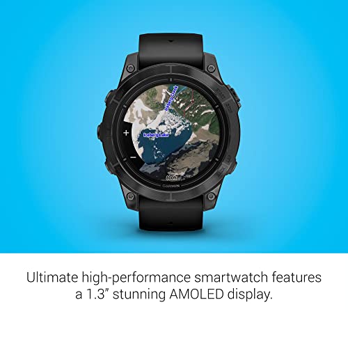 Image of Garmin epix Pro (Gen 2), 47mm, High Performance Smartwatch, Advanced Training Technology, Built-in Flashlight, Black