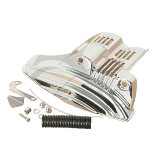 Couvercle de démarreur chrome pour masquer le moteur usé des Harley Sportster XL