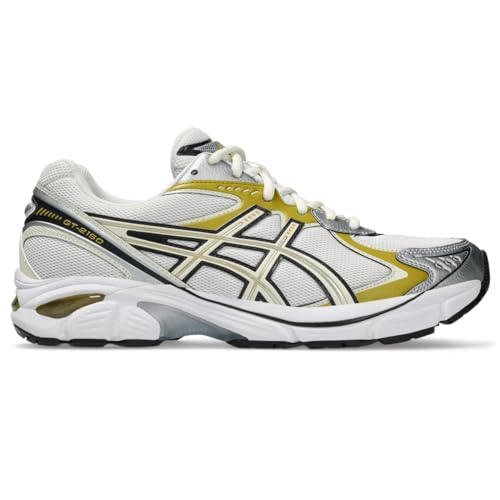 ASICS GT-2160 - Men's Casual Running Shoes(Silver/Yellow/Cream)