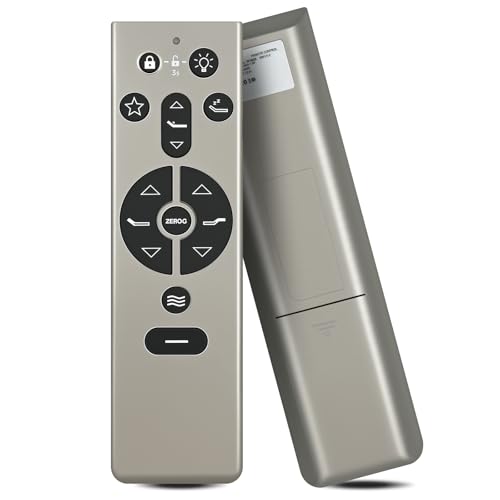 PZL Replacement RF396B Remote Control fit for Tempur Pedic for Tempur Ergo for Keeson JLDK.111.13.01 Adjustable Bed