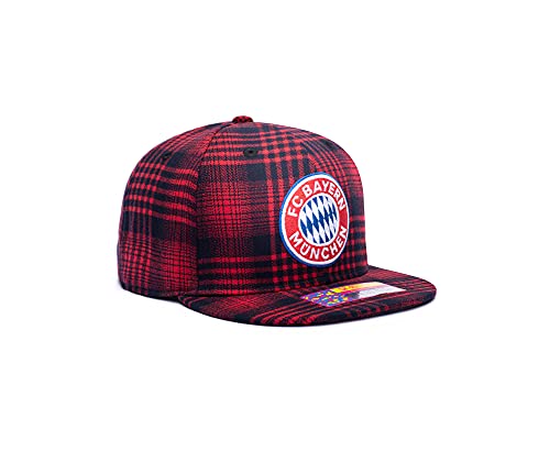Fan Ink Bayern Munich Gorra Ajustable Snapback Roja/Azul miniatura 3