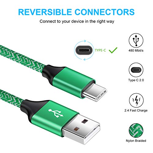 Type C Charger Cable Fast Charging For Samsung Galaxy S23 S23+ S23 Ultra S22 S22+ S21 Ultra S20 Fe 5G S10E Note 20 Ultra A20 A14 A10E A01 A11 A21 A51 A71 A50,Wall Plug Power Adapter, Usb Type C Cord #TOP3