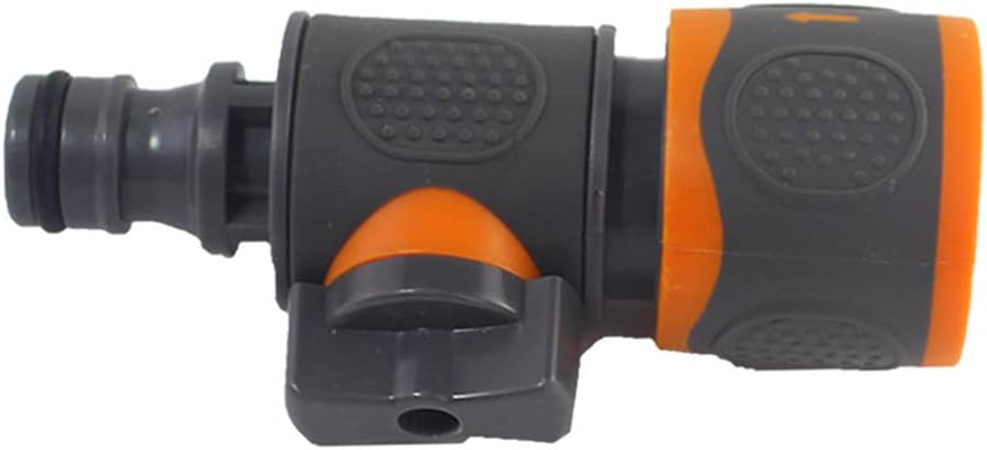 FUBESK Quick Release in Line Shut Off Valve,Garden Hose Pipe in Line Tap Shut Off Valve Fitting Connect Adaptor Tool Gadget