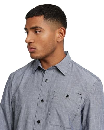 G-STAR Men's Bristum 2.0 Slim Shirt, Size: XL, Color Multicolor – Ansicht 3