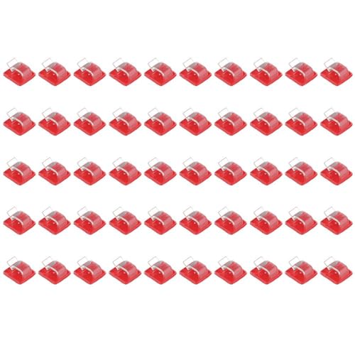 HOBBYIN 50 PCS Cable Clips,Self Adhesive Cord Management Wire Holder Organizer Clamp with Tapes and Hooks for Organizing Wires and Light Chains