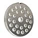 Size 12 Stainless Steel Replacement Plate Disc Blade Meat Grinder 8mm Round Blade Plate for Meat Grinder Cutting Accessories Kitchen Tool