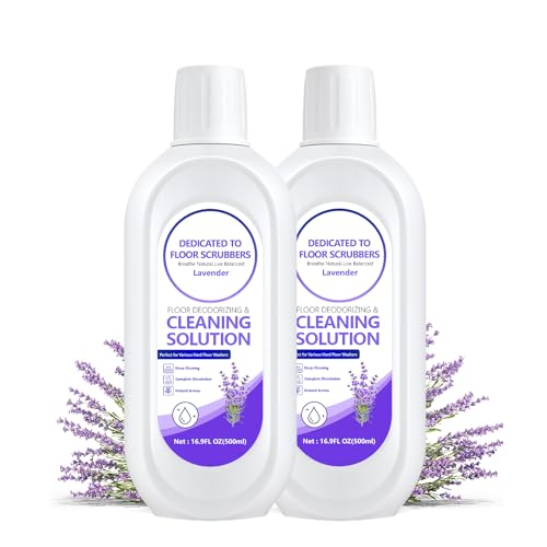 Multi-Surface Floor Cleaning Solution Compatible with Tineco iFLOOR 2/3/5 & FLOOR ONE S3/S5/S6/S7 PRO, Low Foam Floor Cleaner for All Cordless Wet/Dry Vacuum & Robot Vacuums Mop (2 Bottle, Lavender)