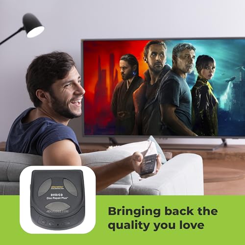 image for Aleratec Motorized DVD CD Cleaner Disc Repair System - Scratch Remover