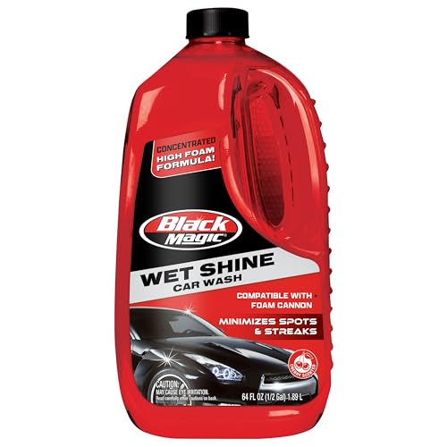 Black Magic 5071496 Wet Shine Exterior Car Wash - 64 oz.