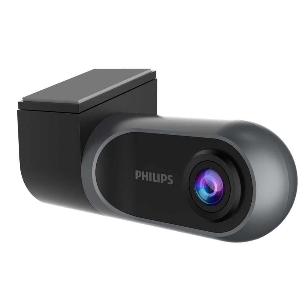 Philips GoSure 3001 Dash Camera for Car | 2MP FHD 1080p | 360° Rotatable | G-Sensor | 132° Wide Angle | Wi-Fi | Emergency Record | Easy DIY | Mobile App | Up to 128GB | 1 Year Manufacturers Warranty (B0CVQFHZ1G) Amazon Price History, Amazon Price Tracker