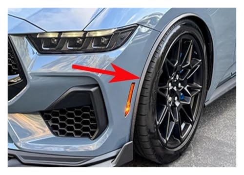 Guardabarros de carbono para Ford Mustang 2024: estilo de circuito en la calle 2