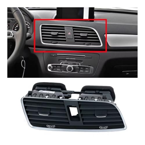 Grille climatisation automobile Q3 aérateur console centrale haute durabilité