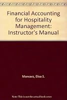 Financial Acct for Hosp Mgmt Inst Manual 0870555391 Book Cover
