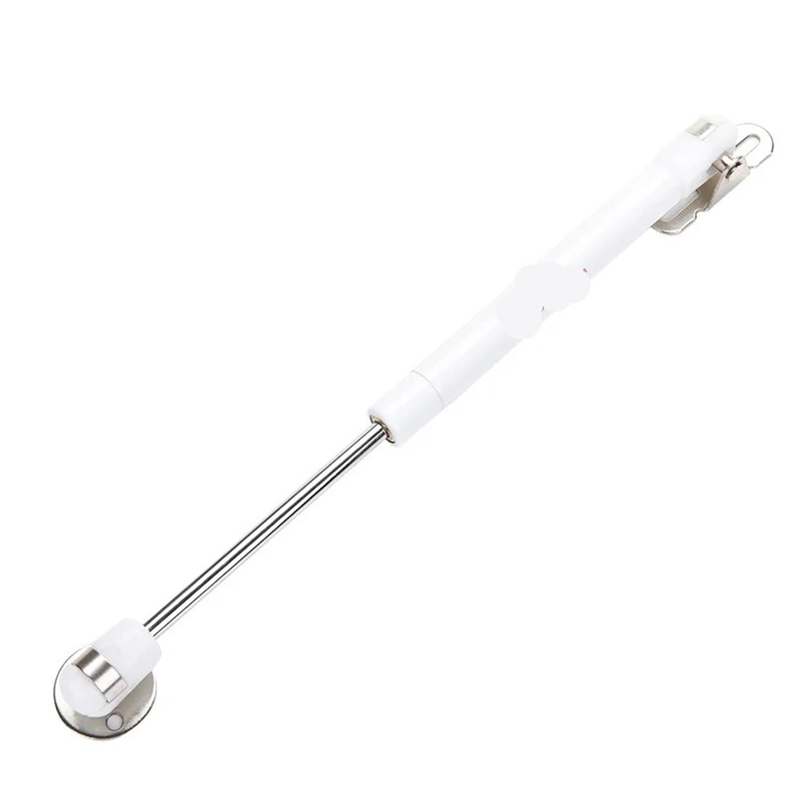 Wuyxto White 4Pcs Cabinet Door Gas Spring Hinges 6-15Kg Kitchen Cupboard Hydraulic Hinge Strut Lid Support Box Furniture Hardware For Cabinet(,10Kg (100N) (22Lb))