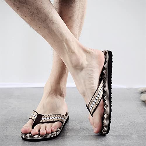 Slippers pour hommes légers et chaussures de massage bleu taille 9,5